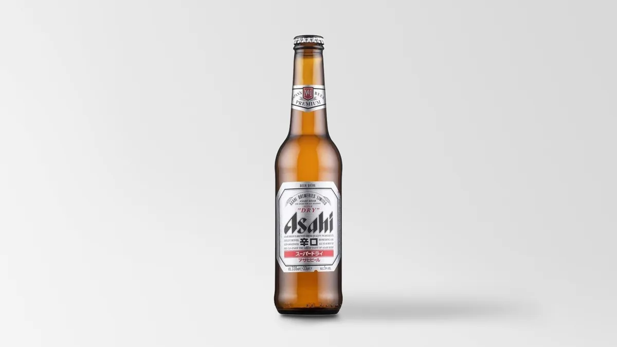 Asahi Dry, Lager Beer