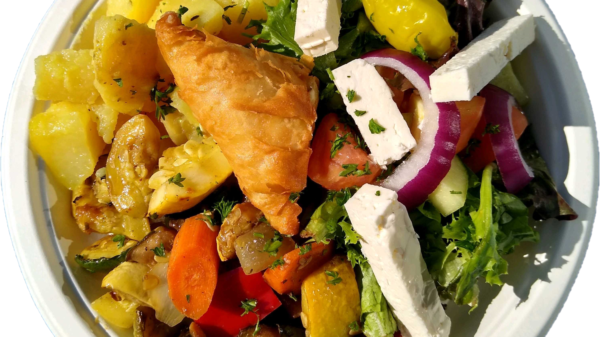 Greek Veggie Plate