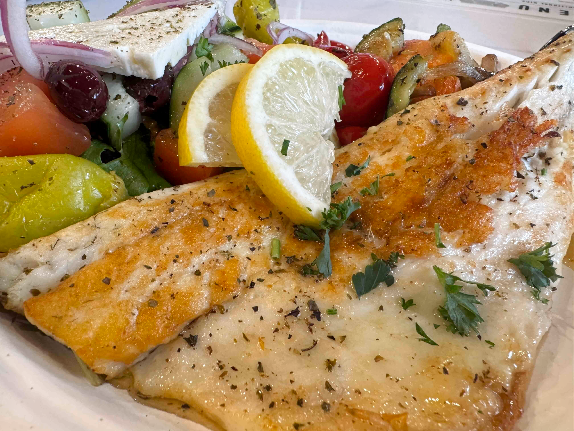 Grilled Branzino Fillet