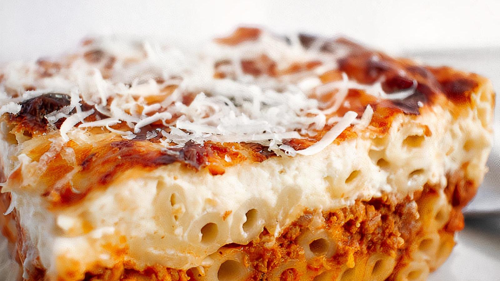 Pastitsio Plate