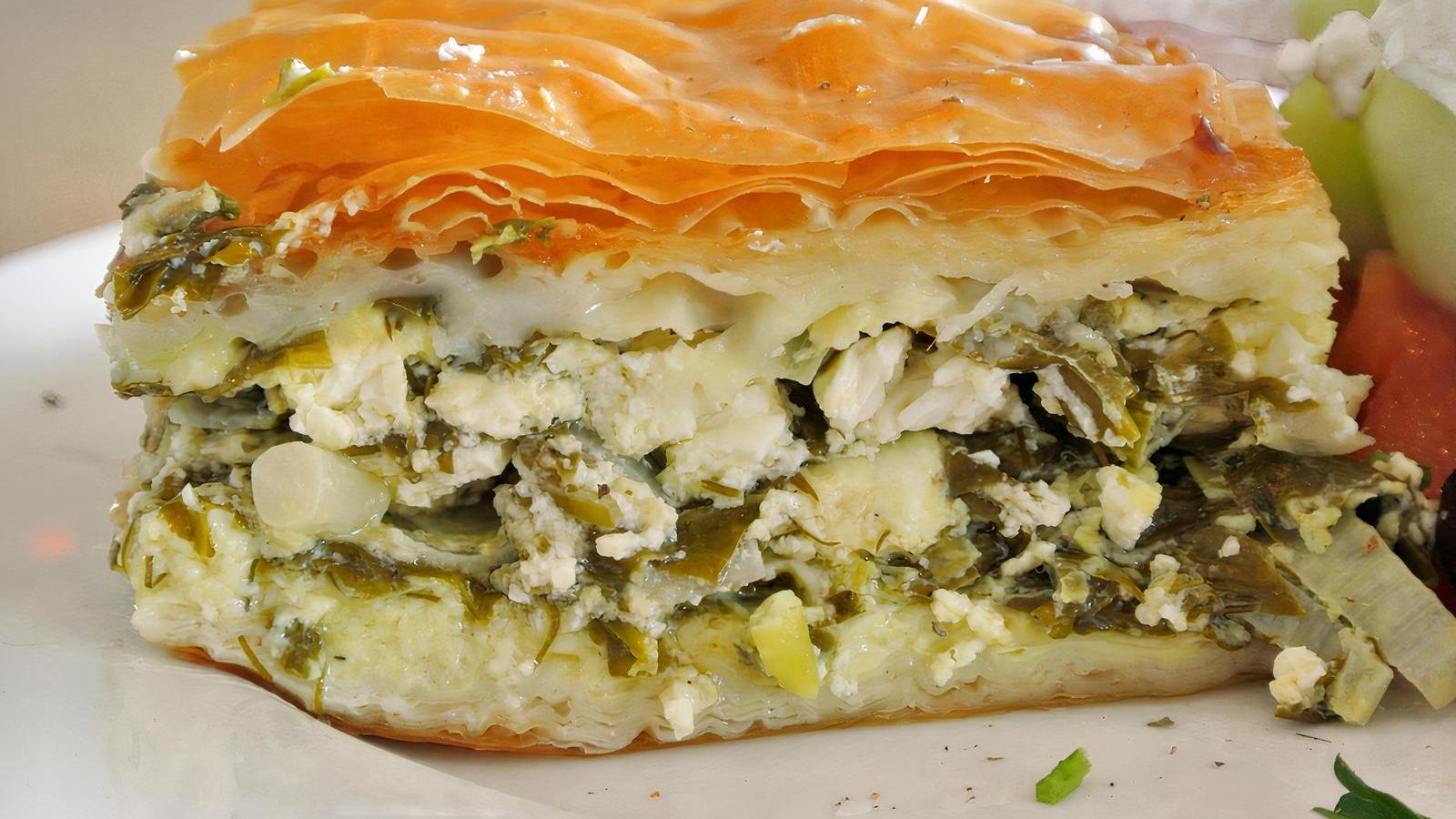 Spanakopita Plate