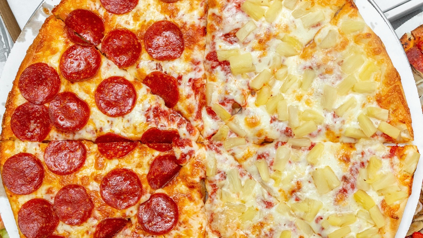 Half and Half Pizza (10" Small)