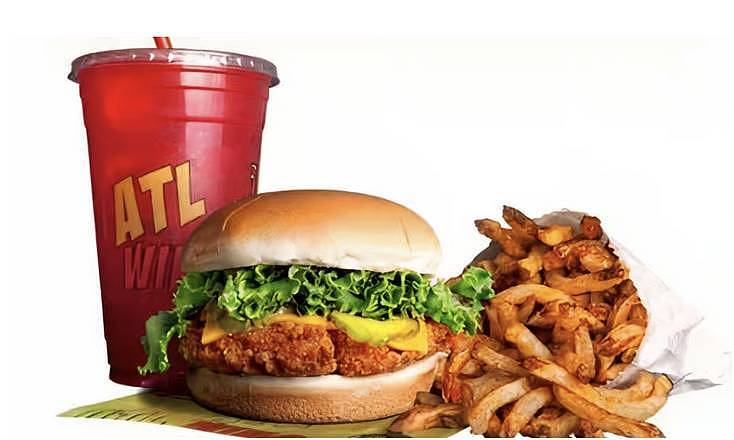 Combo #4 Spicy Chicken Sandwich