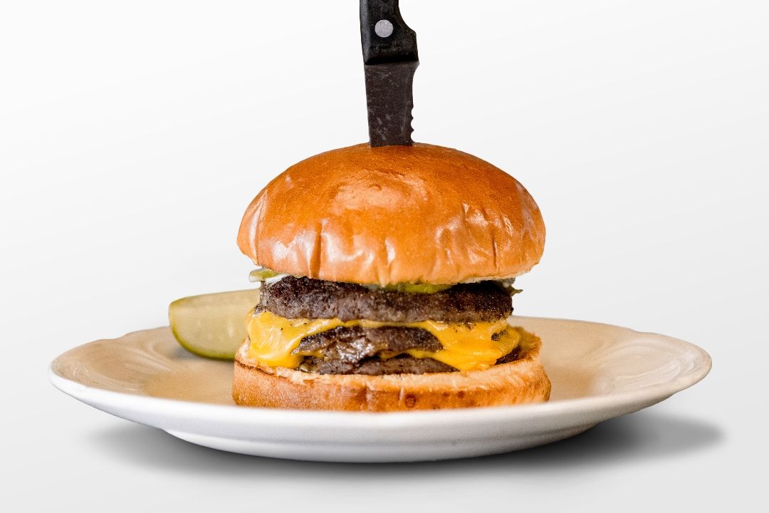 Classic Au Cheval Double Cheeseburger