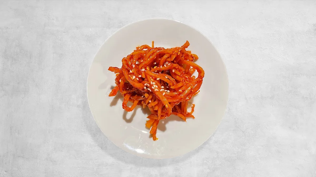 진미채 볶음 - Érlelt-SzárÍtott Tintahal 180g