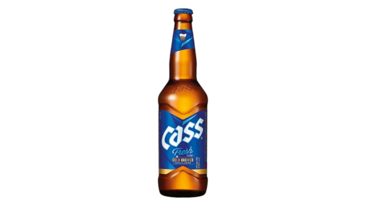 Cass 0,3l - Korean Beer 0,3l