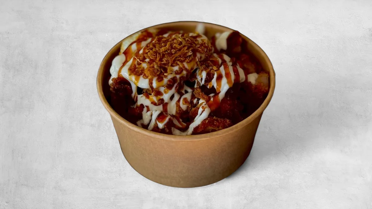Chicken mayo - 치킨마요 컵밥