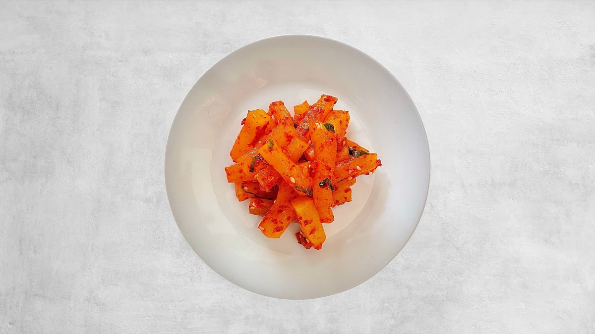 NEW* - Seasoned Pickled Yellow Radish (100g)  - 단무지 (100g)