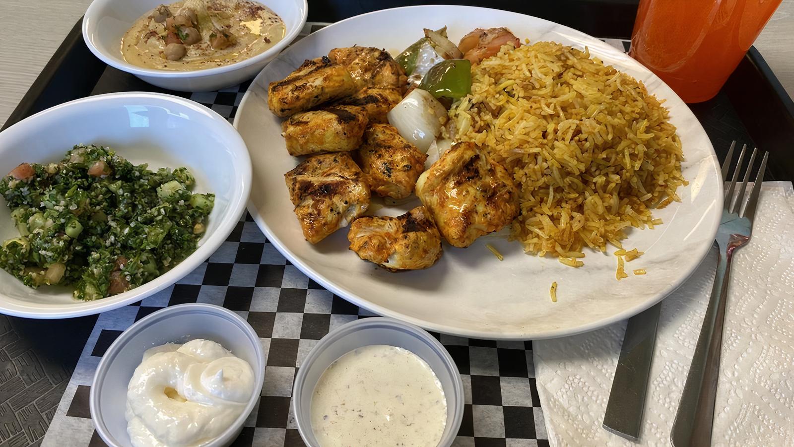 Chicken Kabab Entree