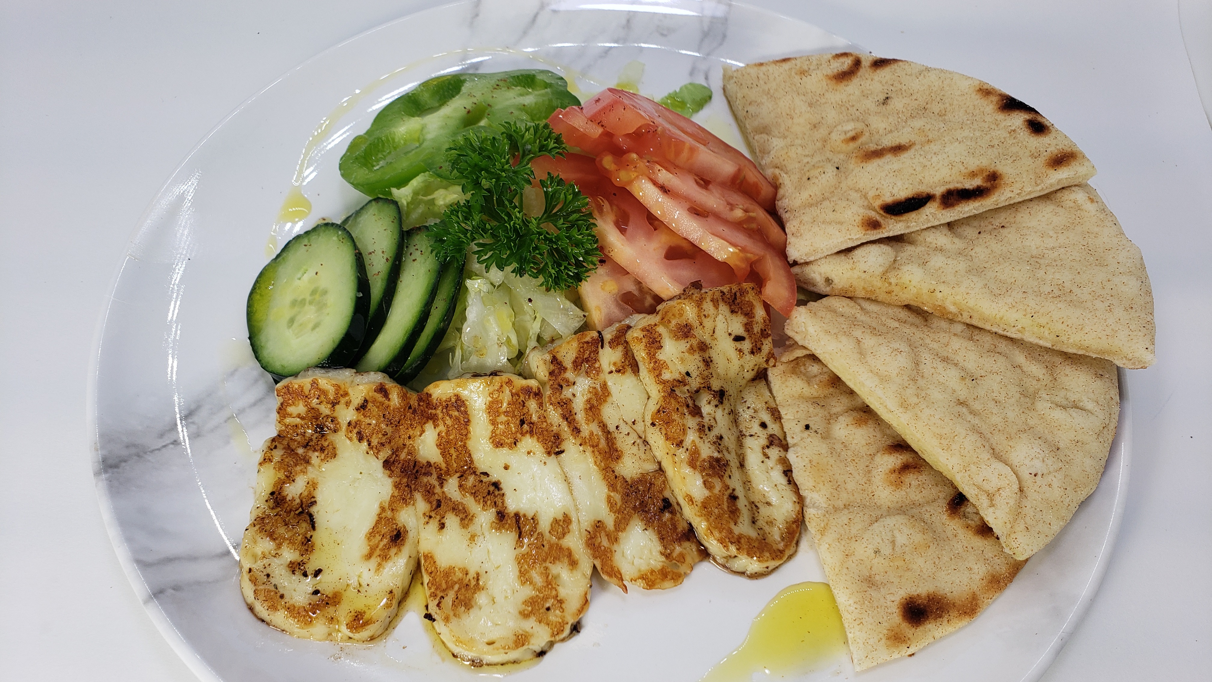 Grilled Halloumi Cheese