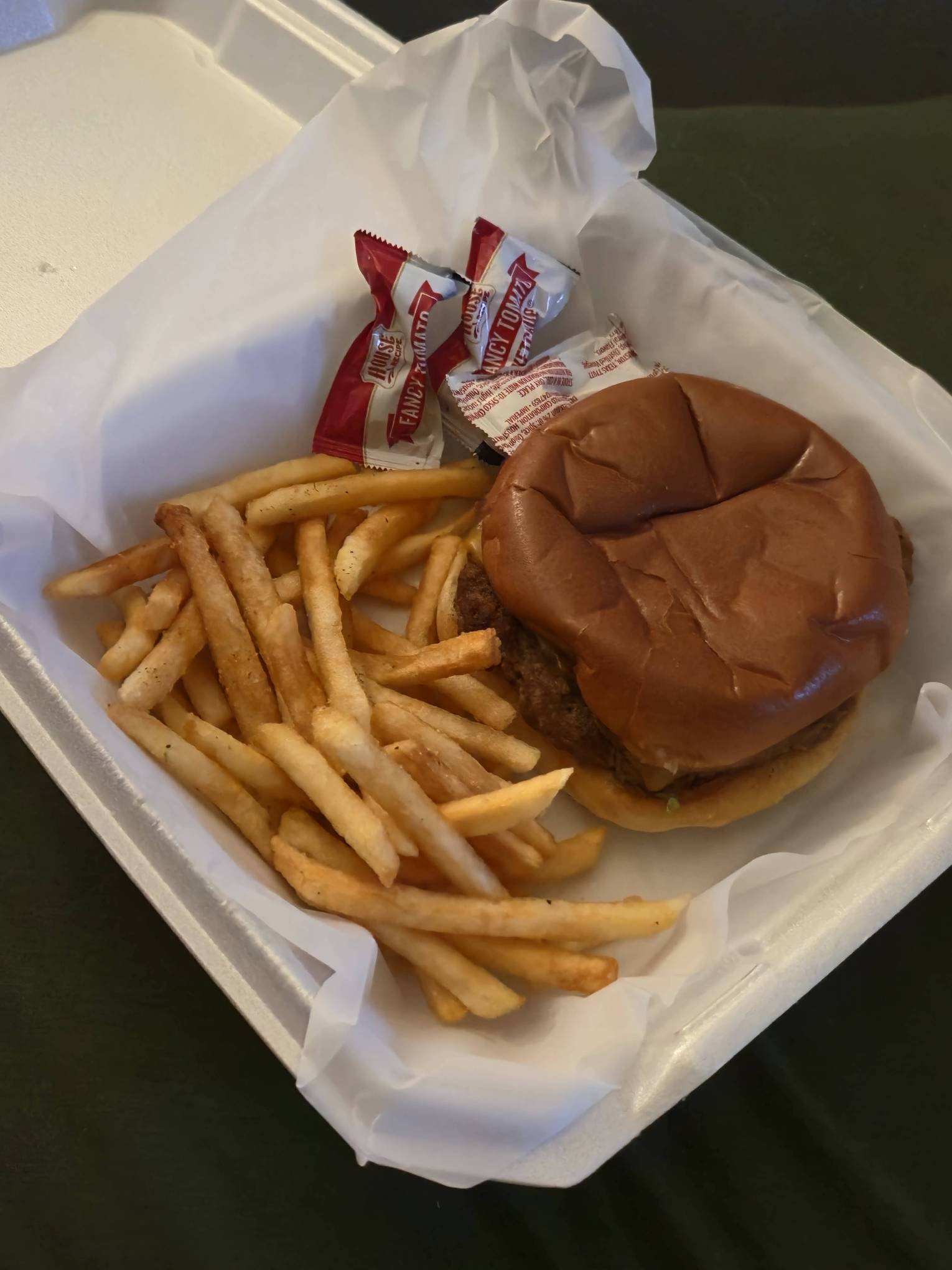Kids Burger Fries