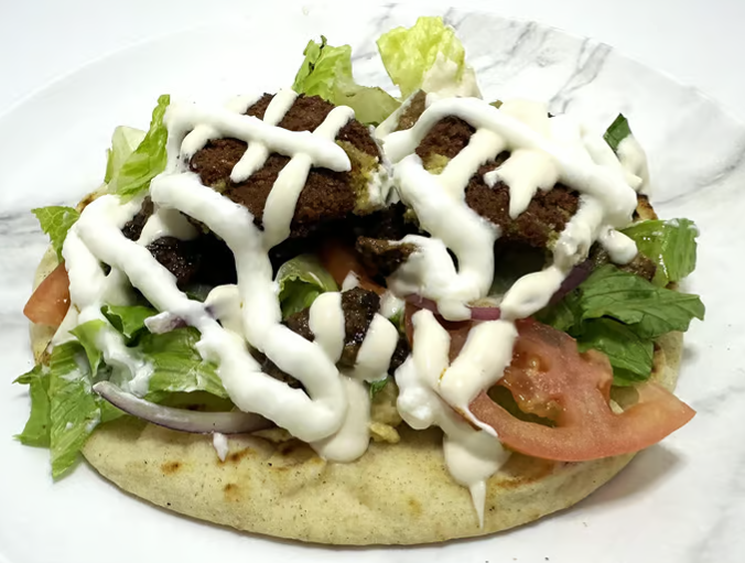 Steak Shawafel Sandwich