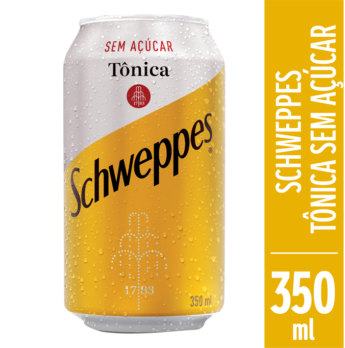 Schweppes Tônica sem Açúcar 350 ml