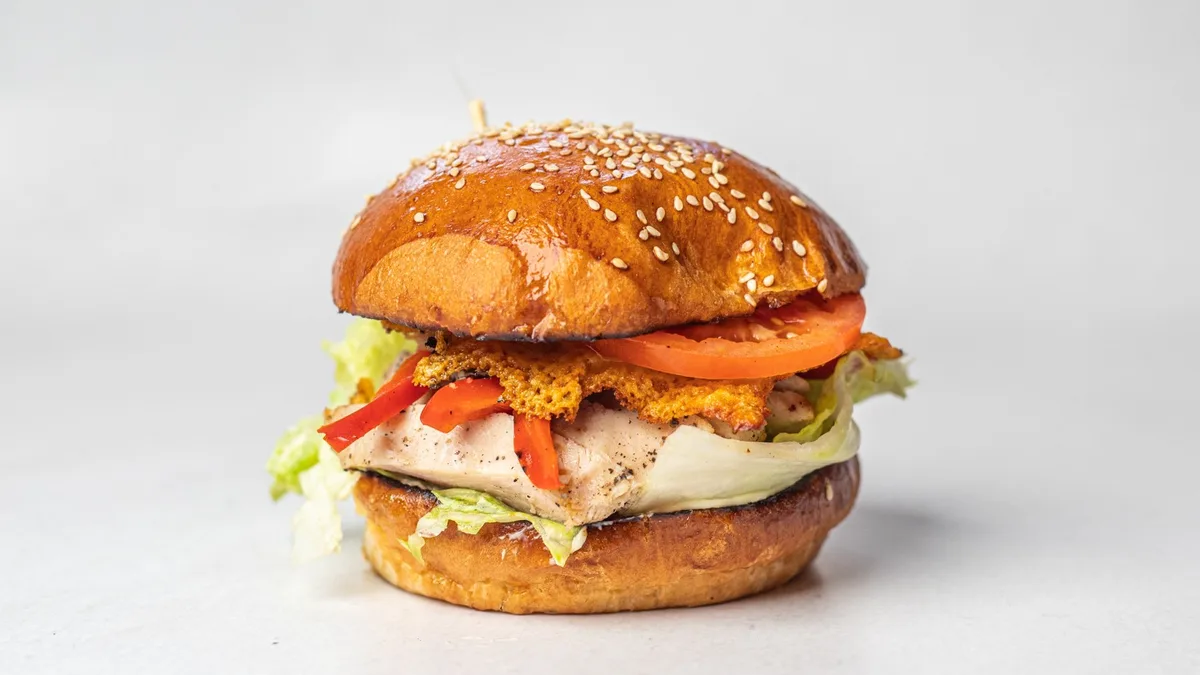 Chicken burger