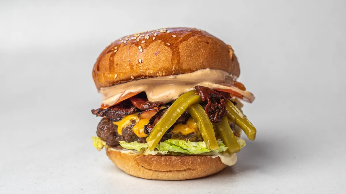 Chipotle burger