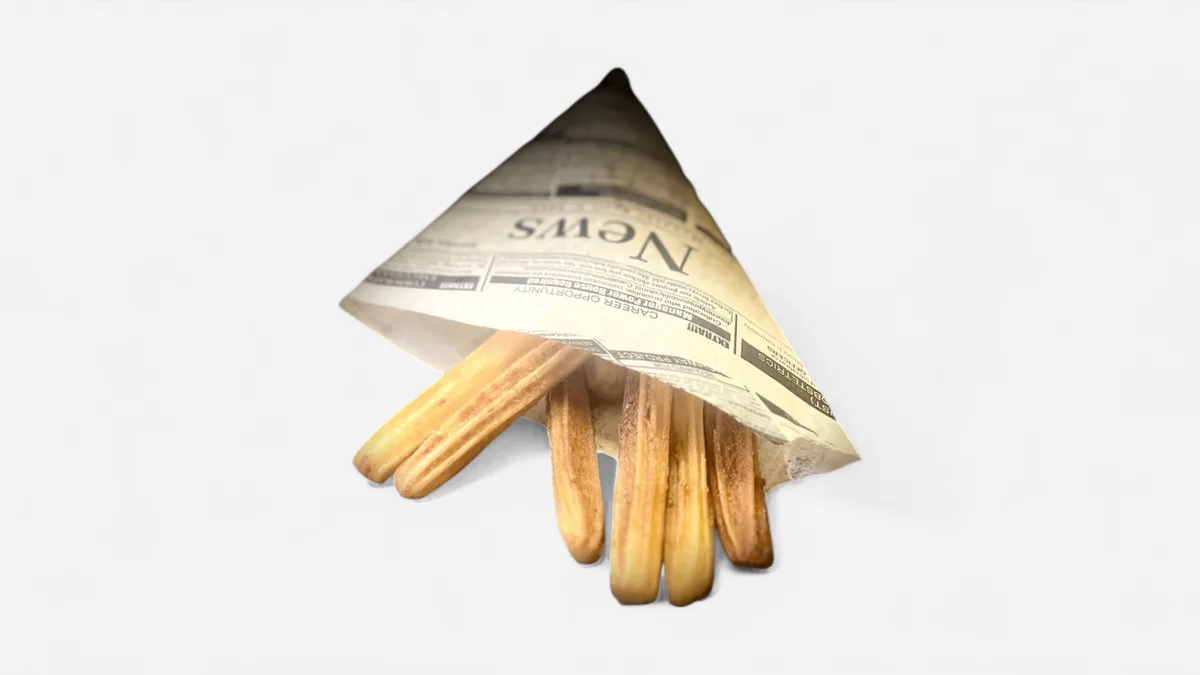 Churros kakaovo oříškovým krémem