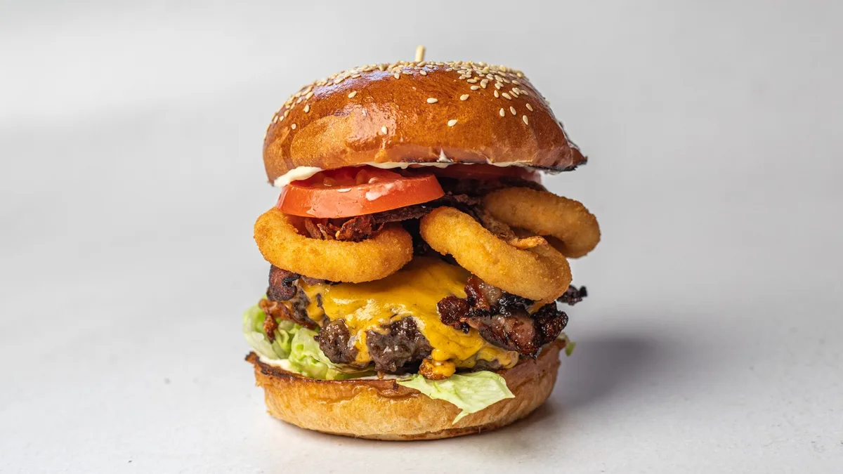 Onion Rings burger
