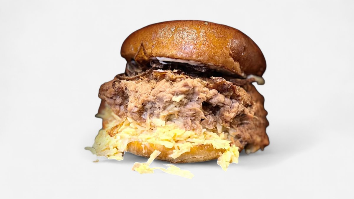 Porkpulled Burger