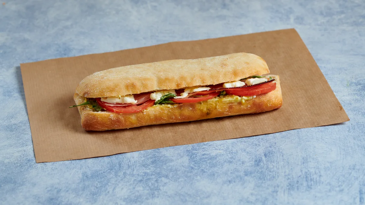 Ciapatta με Prosciutto Spek