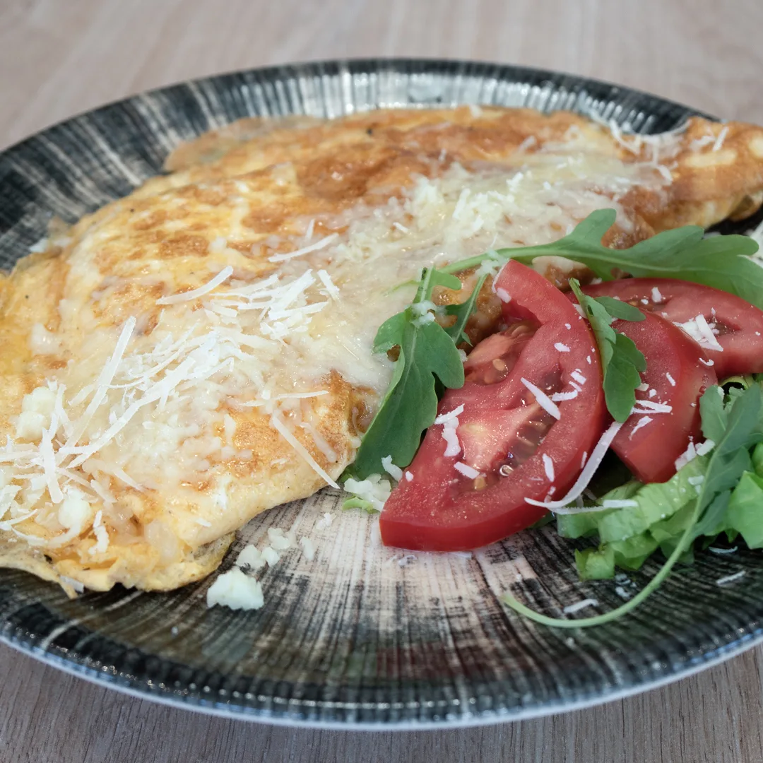 Omlet sa kačkavaljem