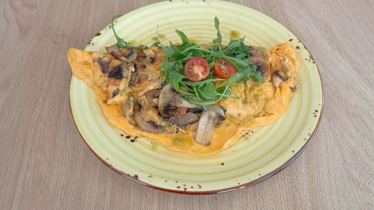 Omlet sa pečurkama