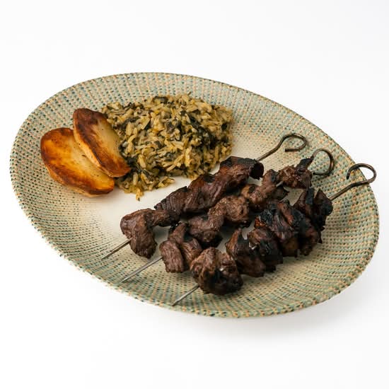 BEEF SOUVLAKI