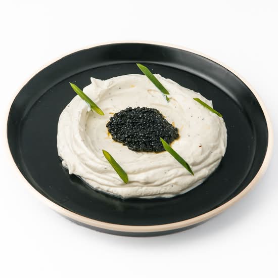 CAVIAR YOGURT MOUSSE