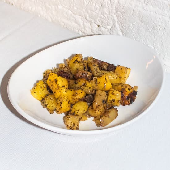 CRISPY SMASHED POTATOES