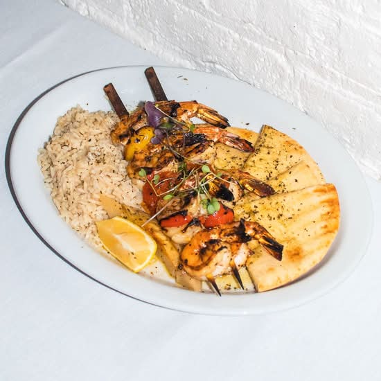 SHRIMP SKEWERS