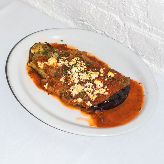 STUFFED EGGPLANT