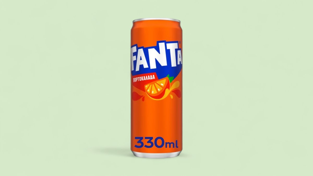Fanta Πορτοκαλάδα 0.33 l