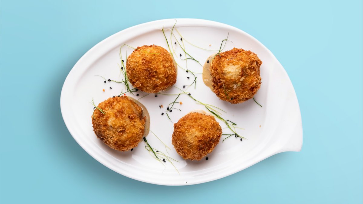 Kroketa Karkaleci me Majonezë