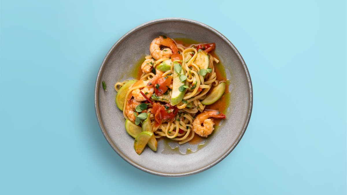 Linguine Karkalec and Pesto