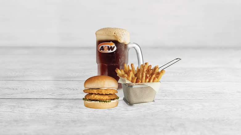 Double Chicken Buddy Burger  Combo