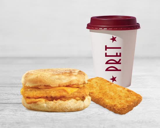 English Muffin Spicy Chipotle Chicken and Cheddar Combo