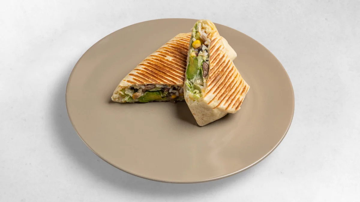 Avocado Cheese Burrito
