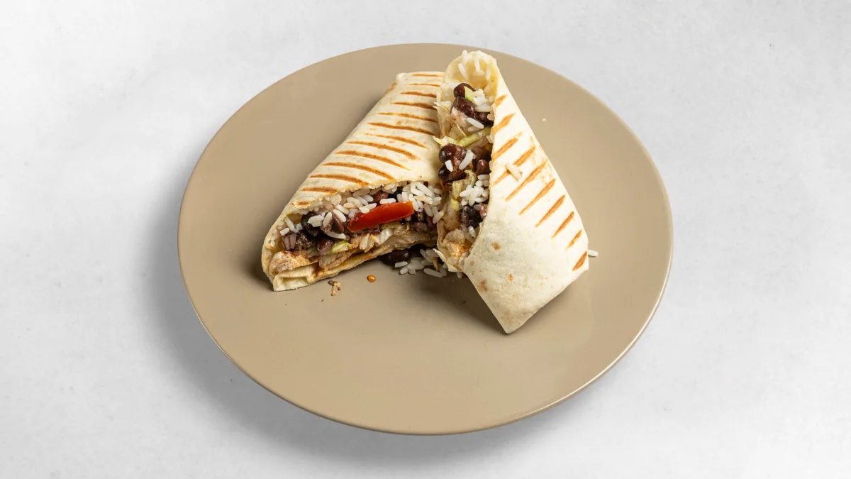 Fajita Chicken Cheese Burrito