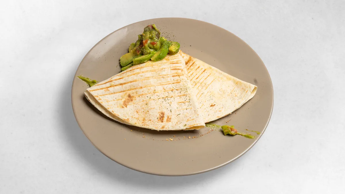 Fresh Avocado Quesadilla