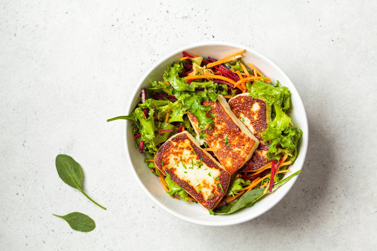 Halloumi talíř