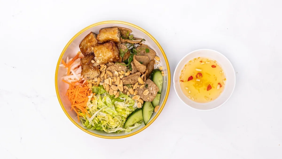 VEGAN "BUN-CHA-NEM"