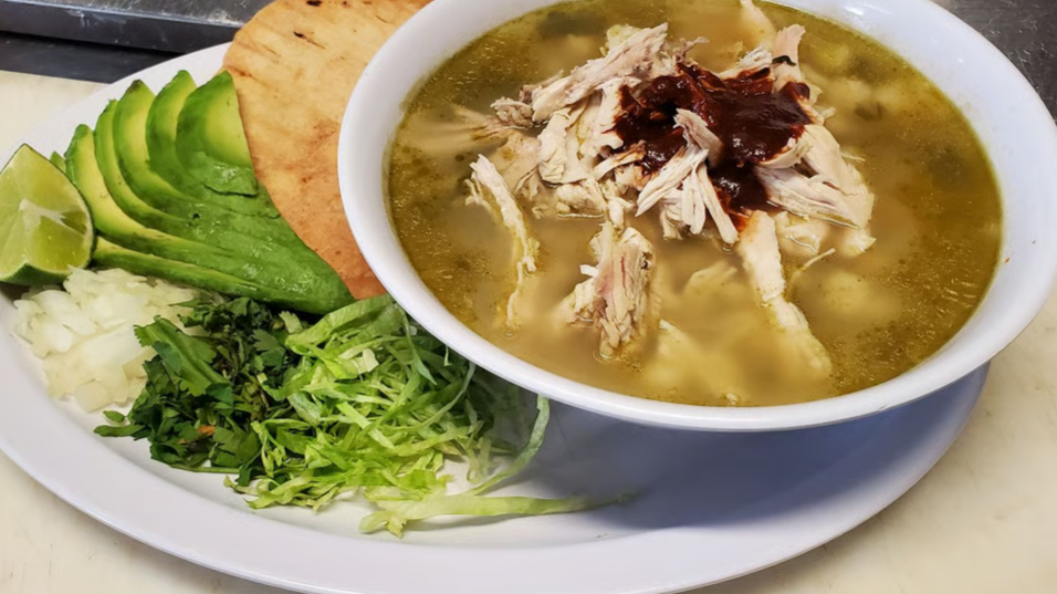 Chicken Pozole (ONLY SATURDAY and SUNDAY.