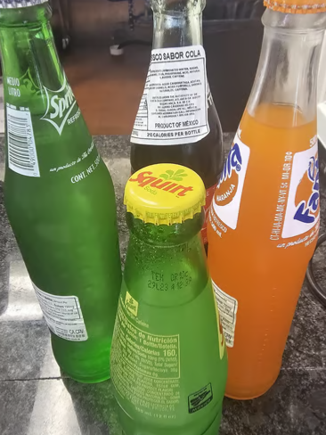 Mexican Sodas and Juices