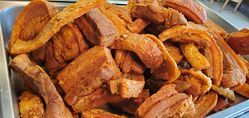 Pork belly (chicharron). Lb.