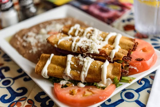 Flautas Dinner