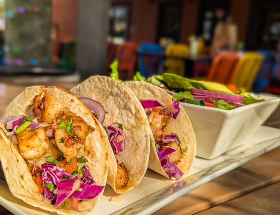 Tacos de Shrimp*