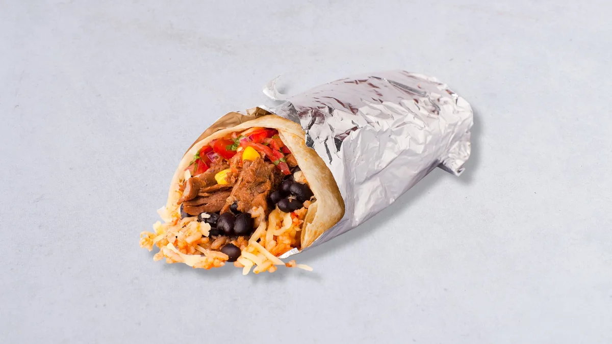 Burrito z wołowiną