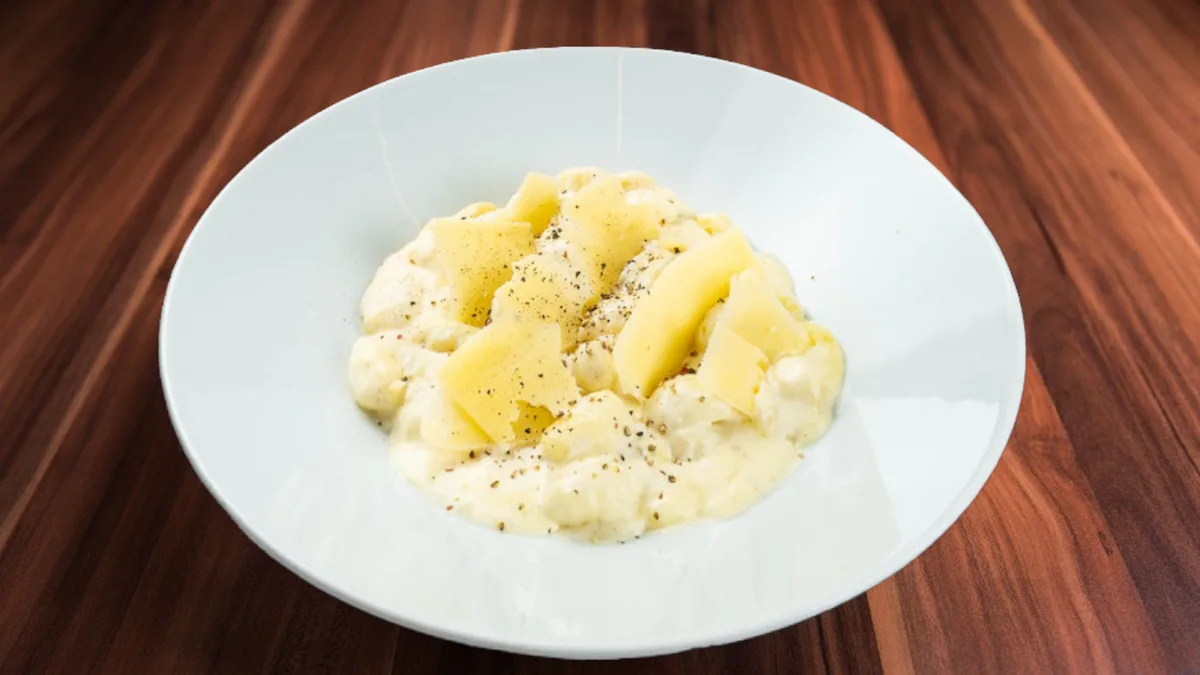 Gnocchi ai 4 formaggi
