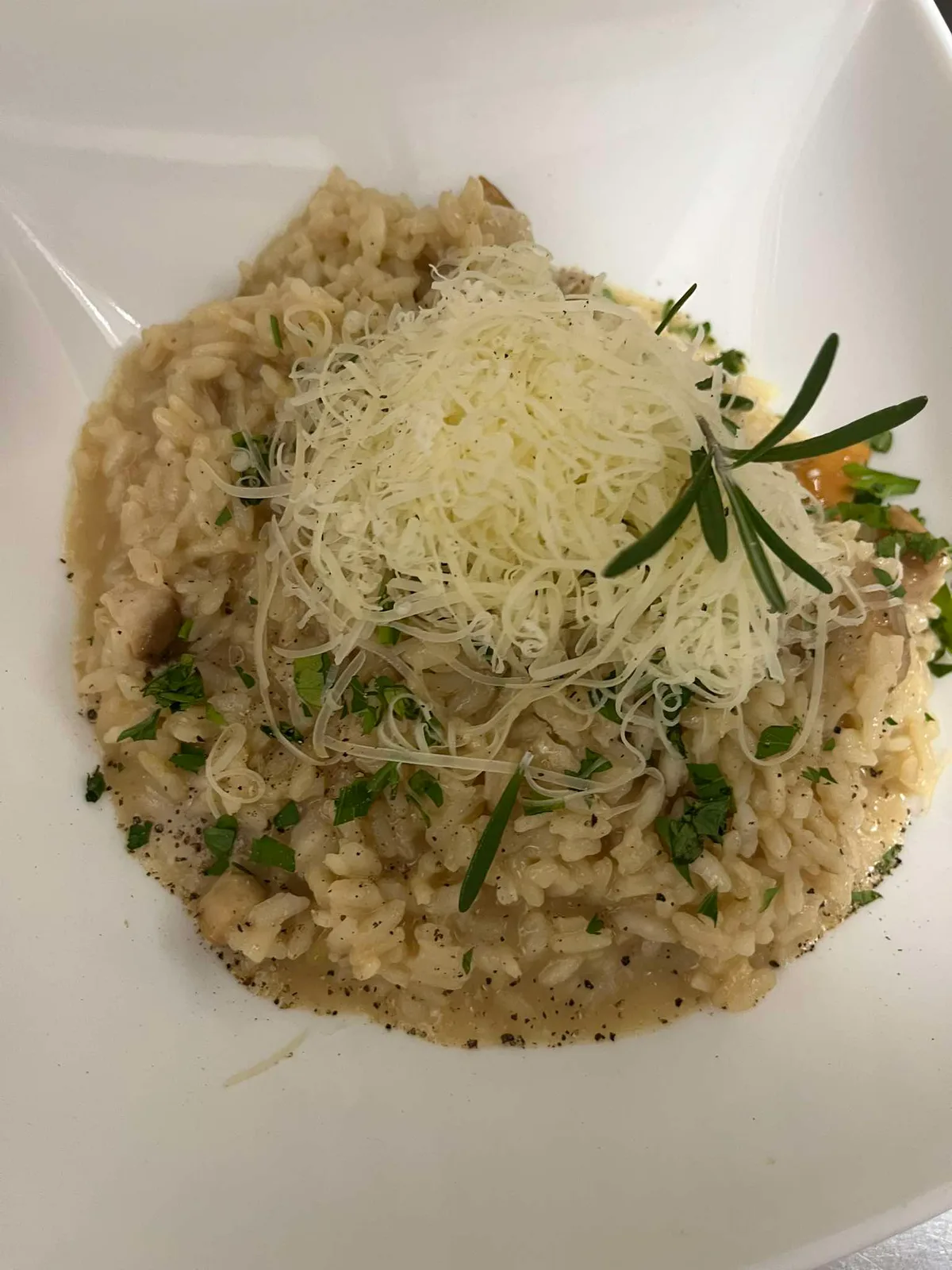 Risotto ai funghi porcini e formaggiela