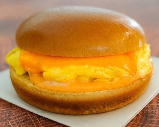 Brioche, Egg, and Cheddar