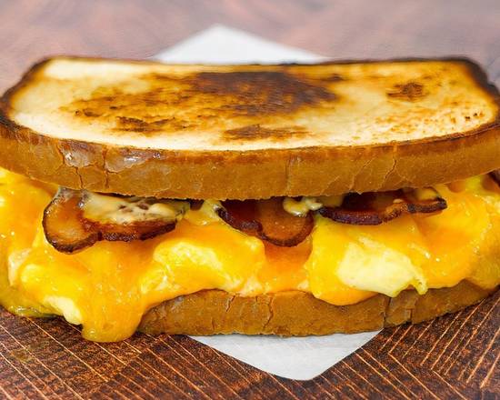 Sourdough, Bacon, Egg, and Cheddar (Sourdough Breakfast Sandwiches)